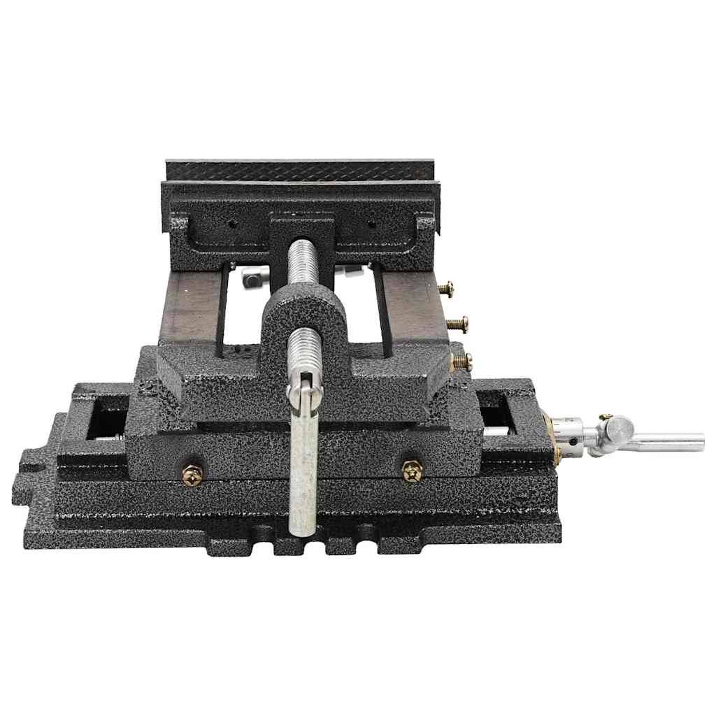 vidaXL Schraubstock Kreuztisch Handbetrieben 150 mm