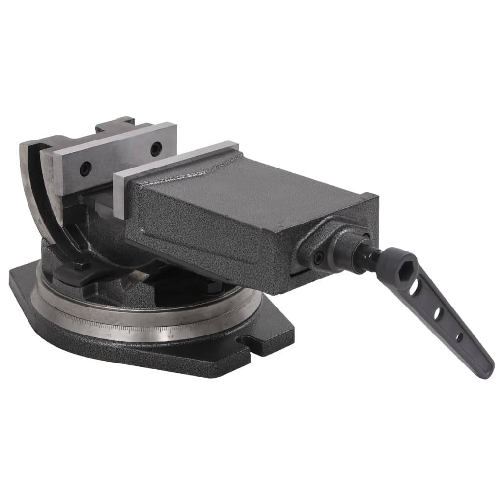 vidaXL 2-Achsen-Schraubstock Kippbar 160 mm