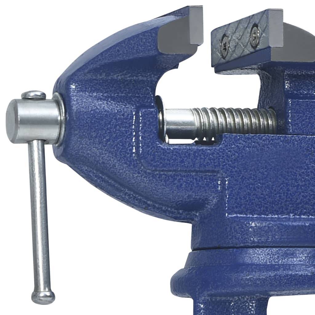vidaXL Werkbank-Schraubstock Gusseisen 60 mm
