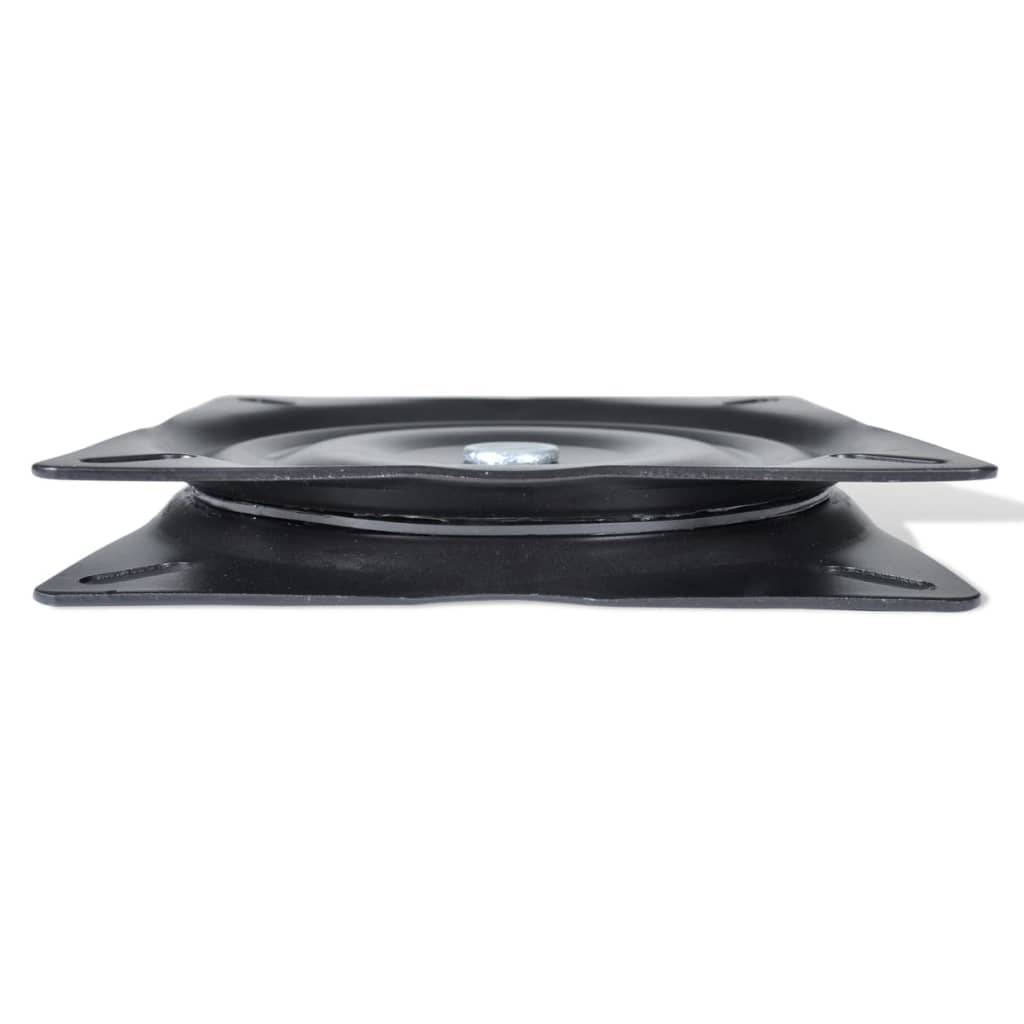 vidaXL Bootssitz-Drehplatten 2 Stk. Standard 160×160×2,5 mm