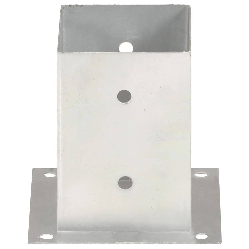 vidaXL Pfostenanker 4 Stk. Verzinktes Metall 101 mm