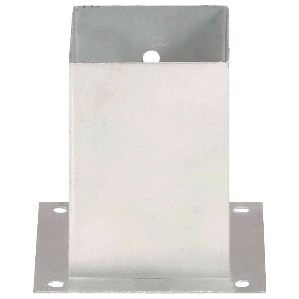 vidaXL Pfostenanker 4 Stk. Verzinktes Metall 101 mm