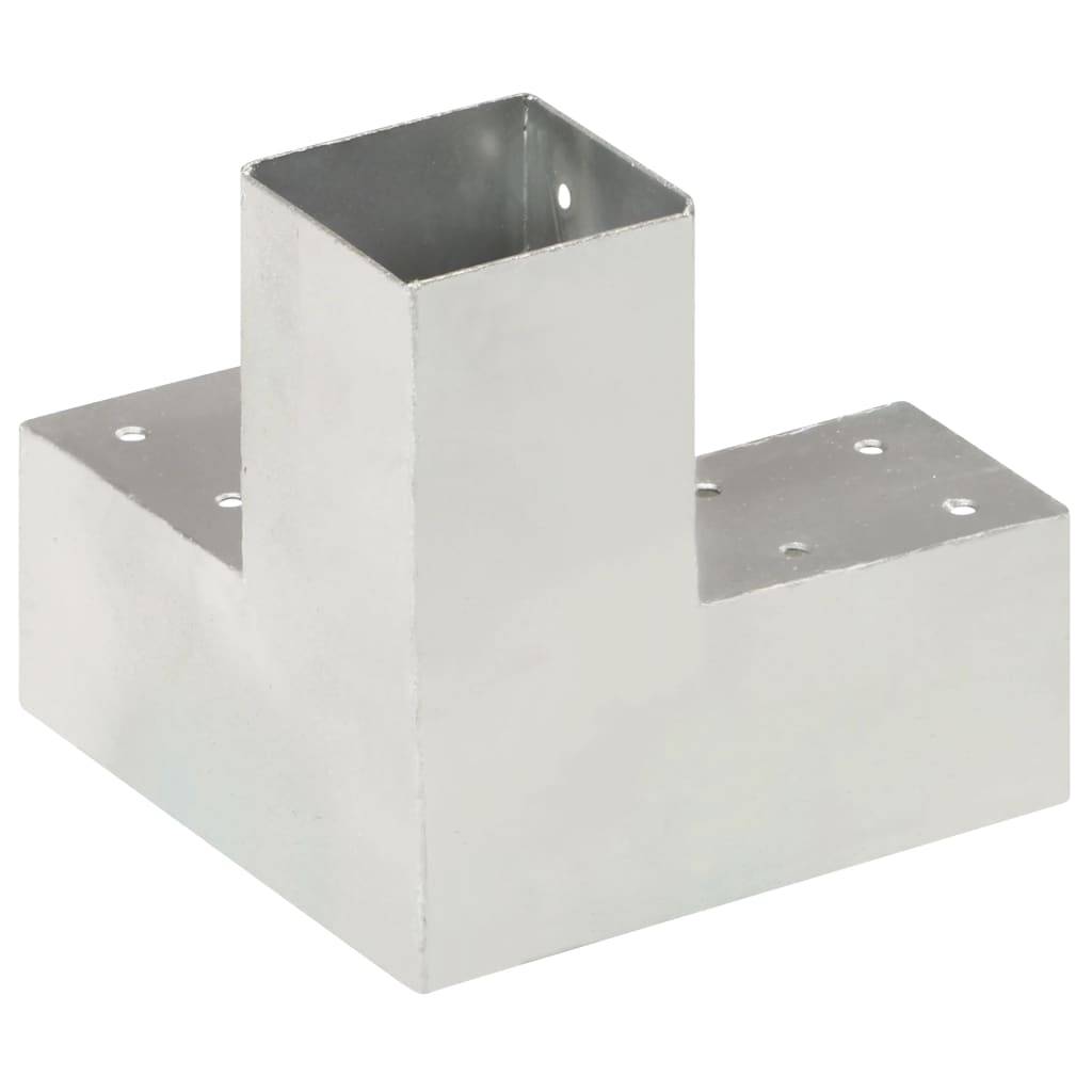 vidaXL Pfostenverbinder Y-Form Verzinktes Metall 71 x 71 mm