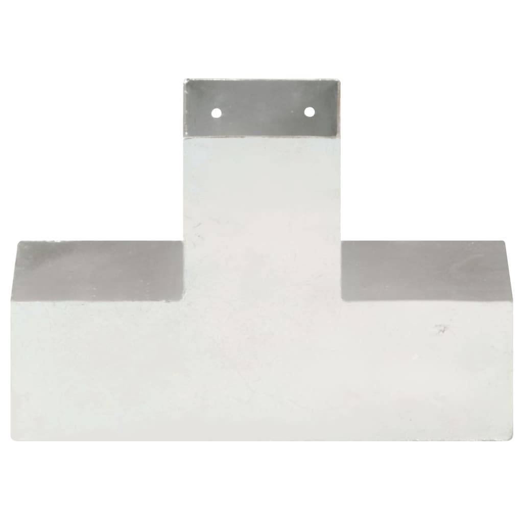vidaXL Pfostenverbinder X-Form Verzinktes Metall 91 x 91 mm
