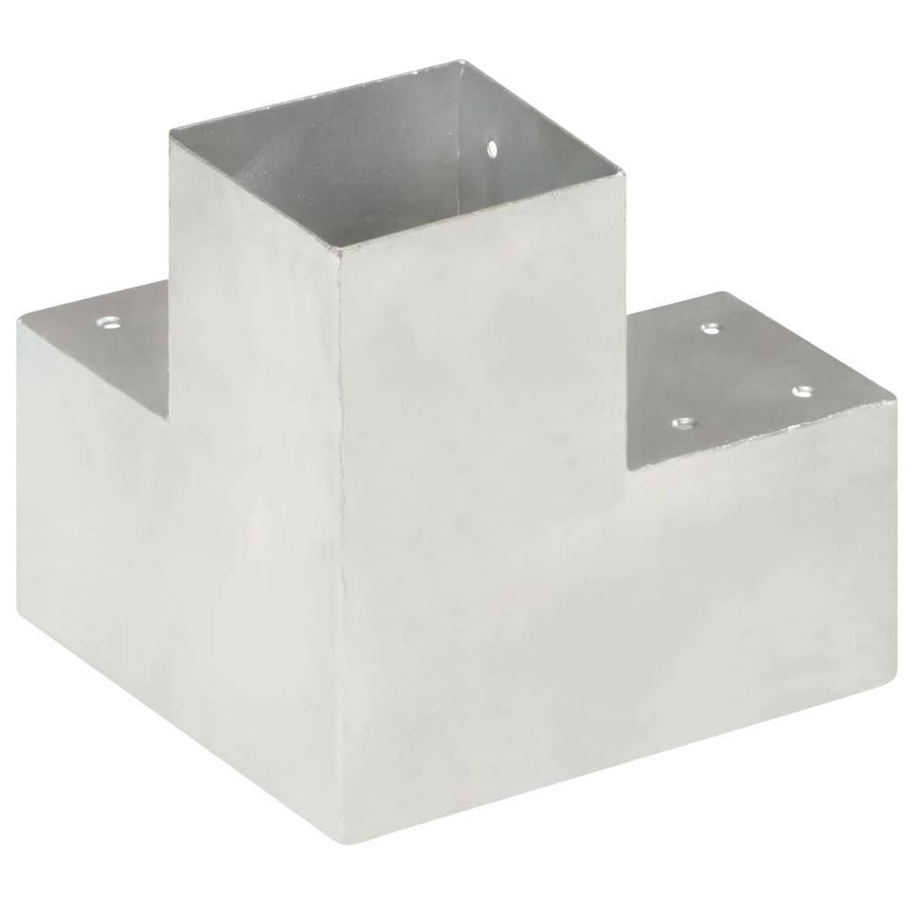 vidaXL Pfostenverbinder Y-Form Verzinktes Metall 101 x 101 mm