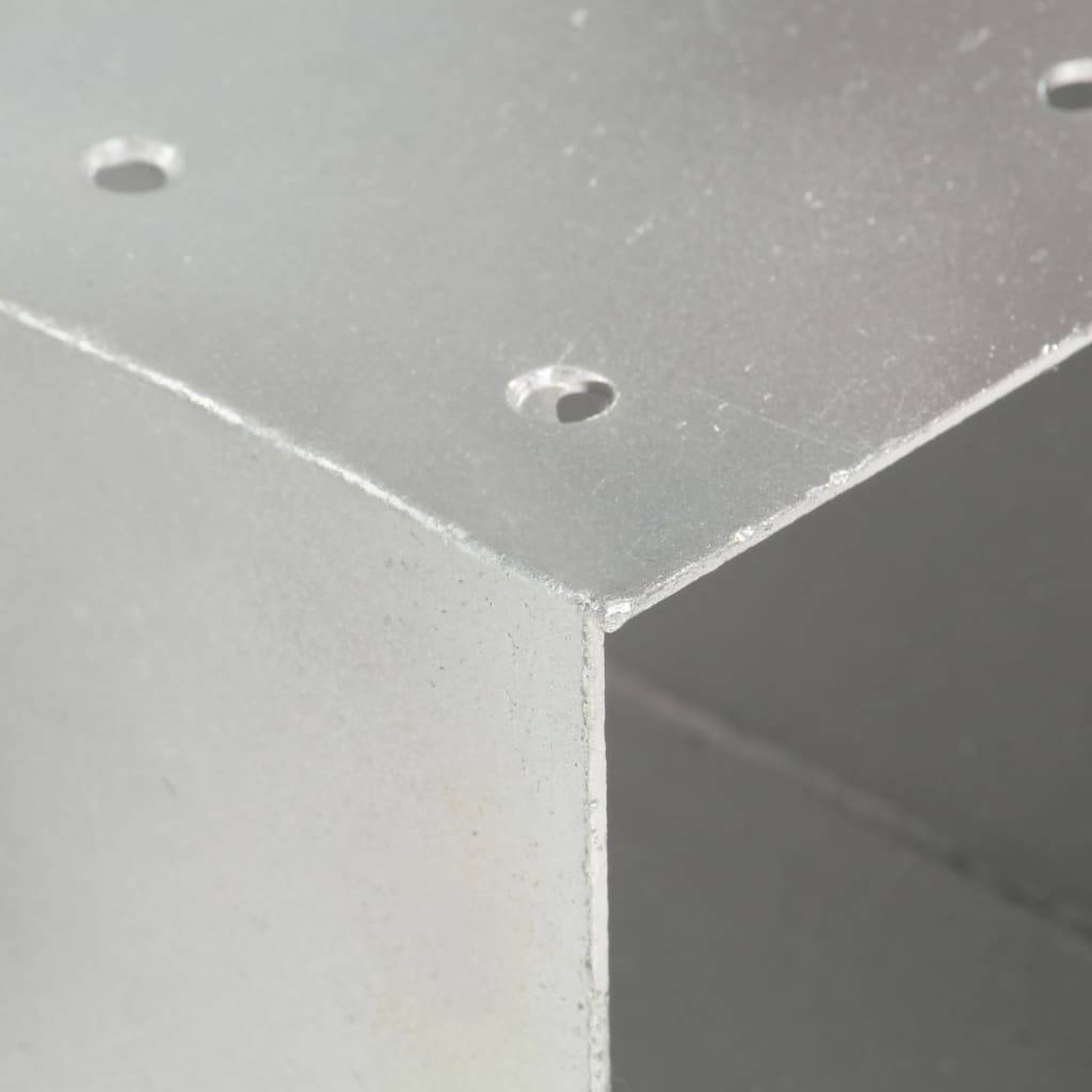 vidaXL Pfostenverbinder Y-Form Verzinktes Metall 101 x 101 mm