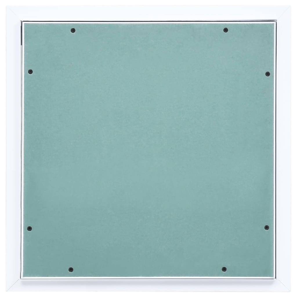 vidaXL Revisionsklappe mit Aluminium-Rahmen und GK-Einlage 300x300 mm