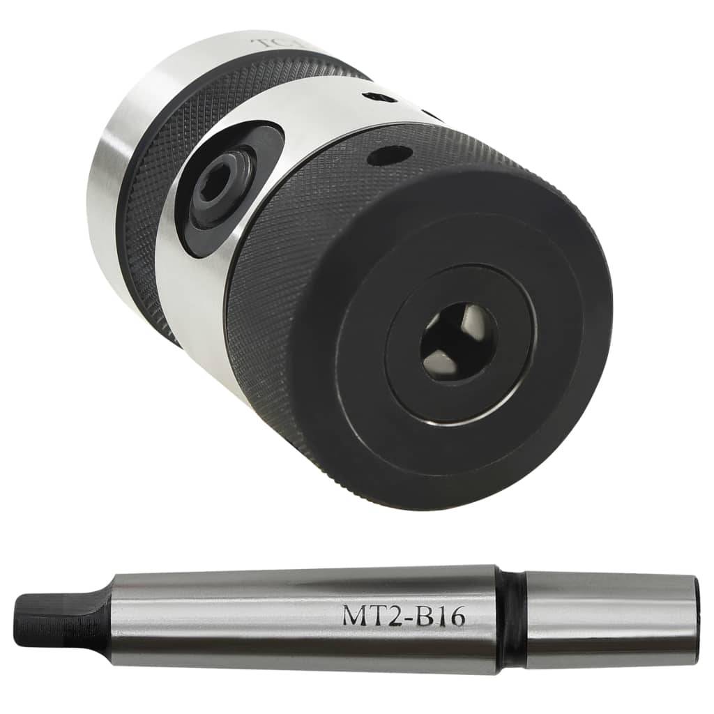 vidaXL Bohrfutter B16 mit MT2-Schaft für Innengewinde M2-M13