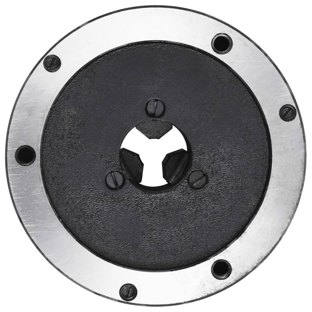 vidaXL 3-Backen-Drehfutter Selbstzentrierend 125 mm Stahl