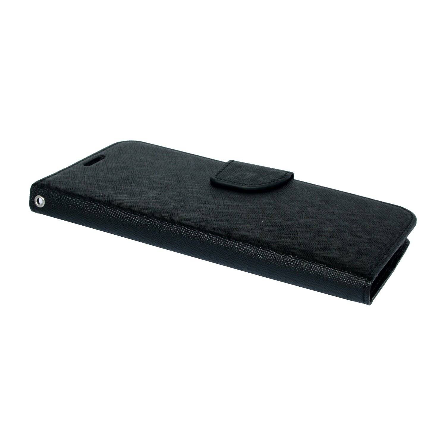 Buch Tasche "Fancy" kompatibel mit XIAOMI MI 11 ULTRA Handy Hülle Schutzhülle mit Standfunktion, Kartenfach Schwarz