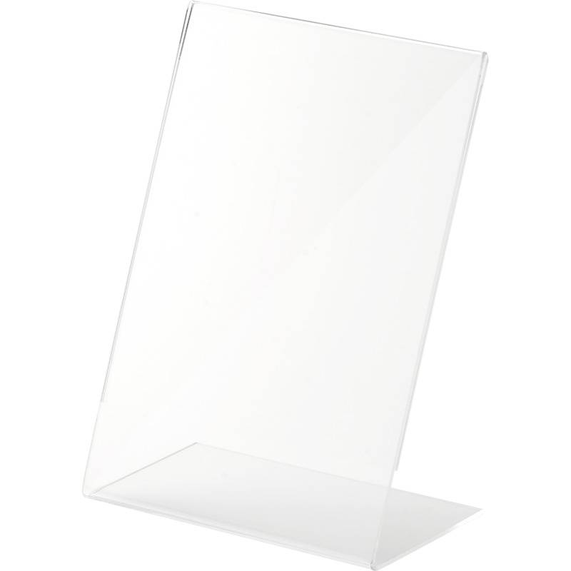helit Tischaufsteller "the presenter", Acryl, DIN A4 hoch