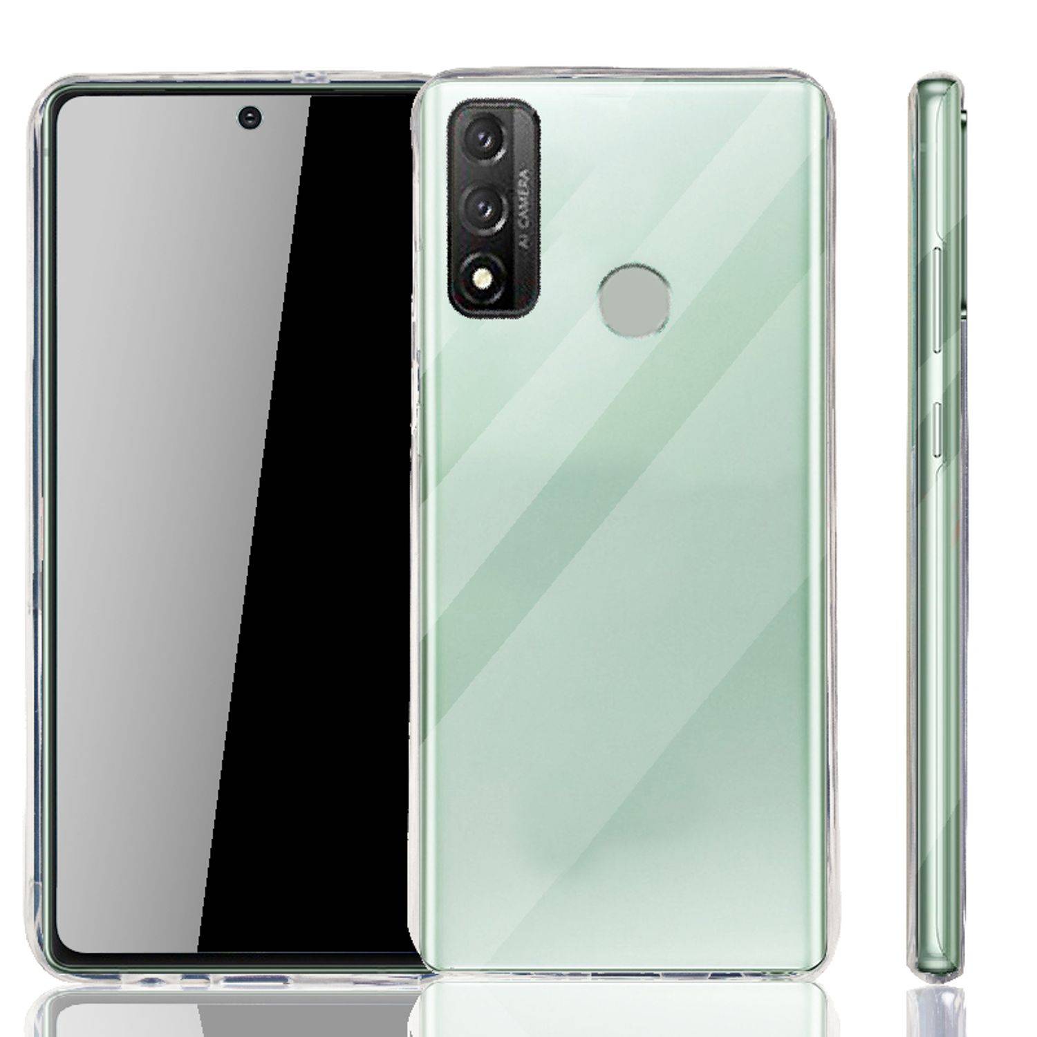 Huawei P smart 2020 Handyhülle Ultra Dünn Bumper Backcover Transparent