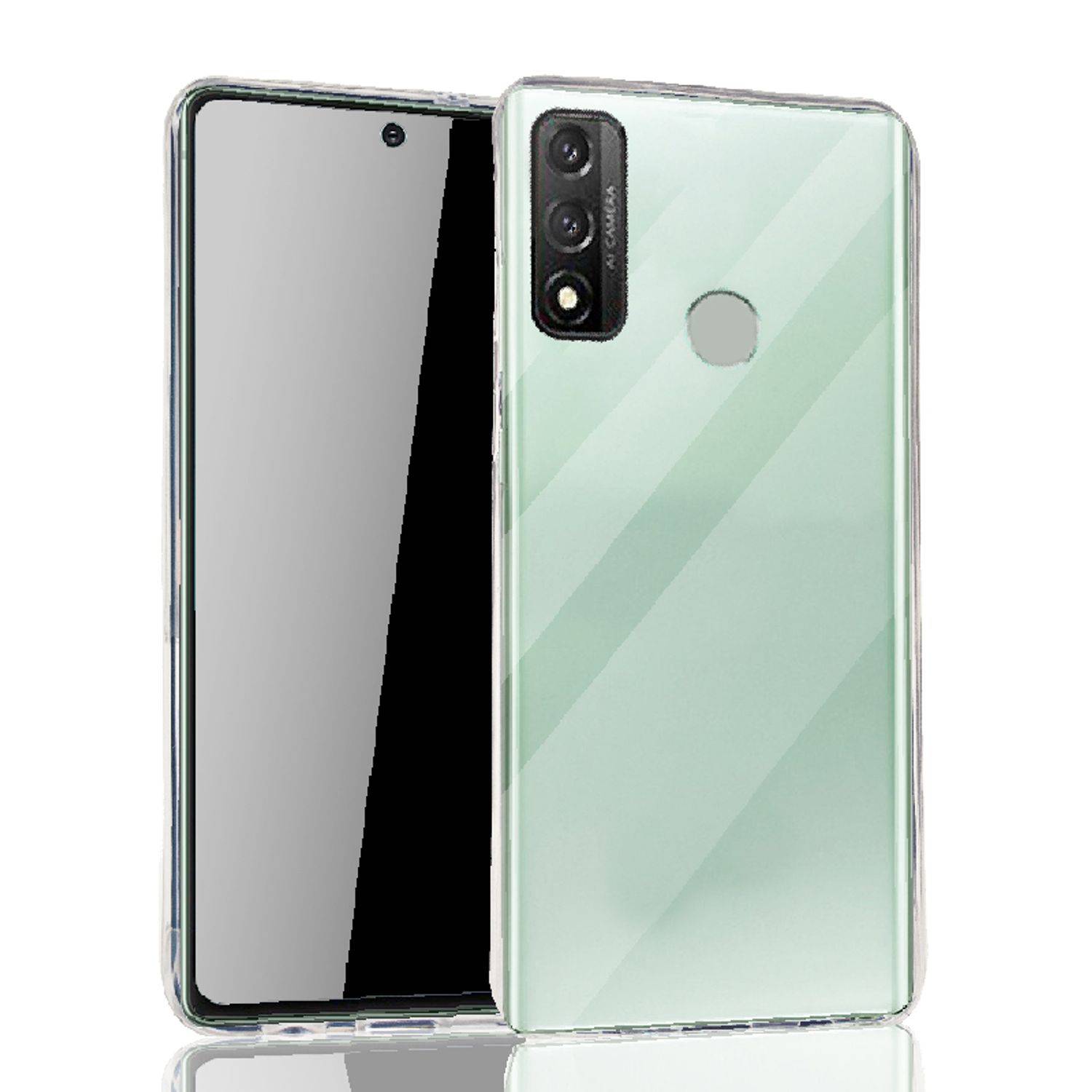 Huawei P smart 2020 Handyhülle Ultra Dünn Bumper Backcover Transparent