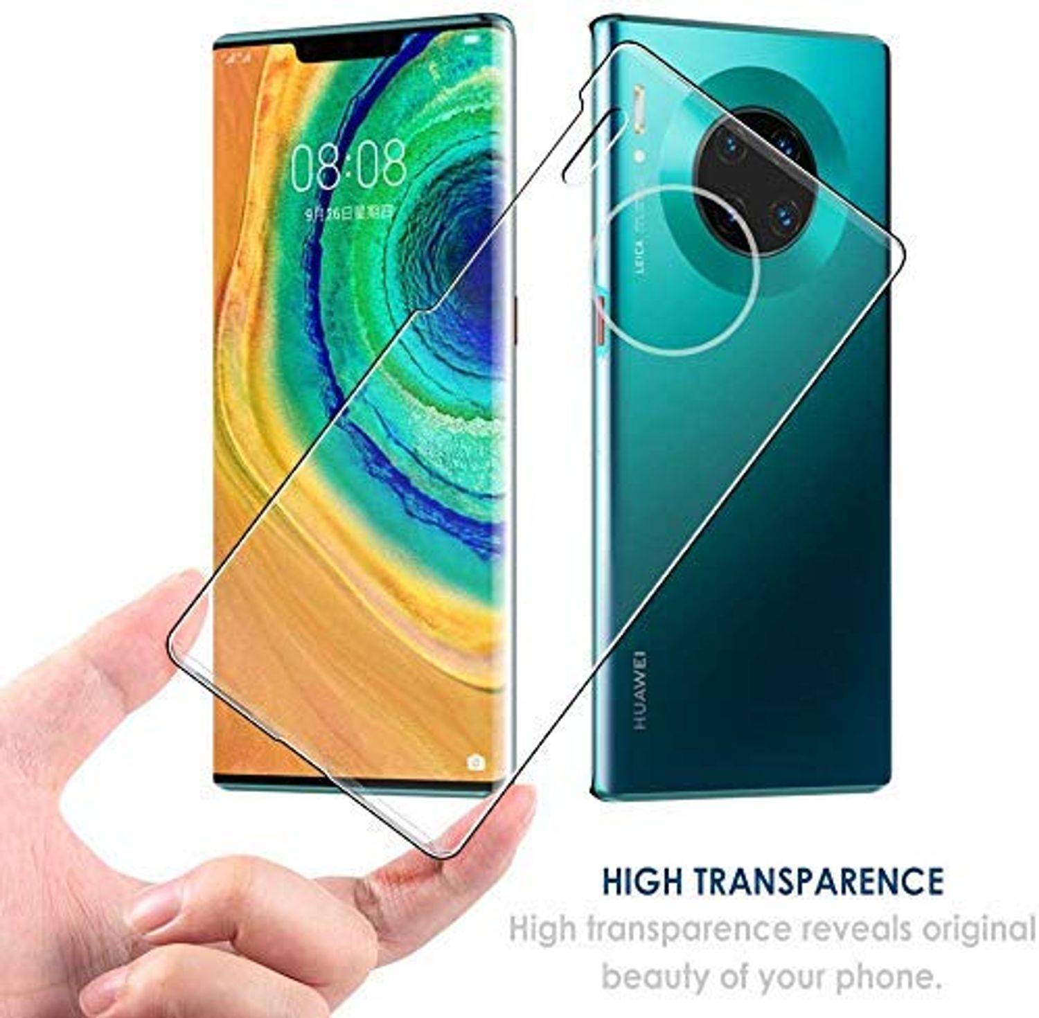 Huawei Mate 30 Pro Handyhülle Ultra Dünn Bumper Backcover Transparent