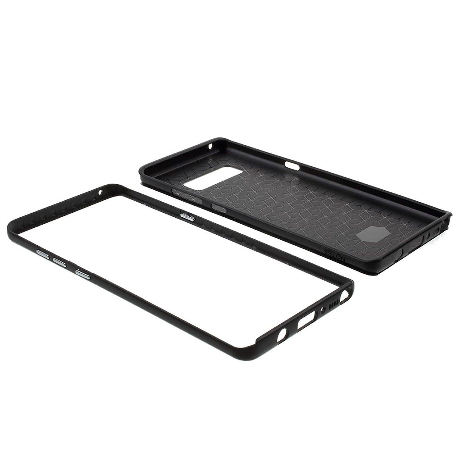 Samsung Galaxy J3 (2016) Handyhülle Backcover Schwarz