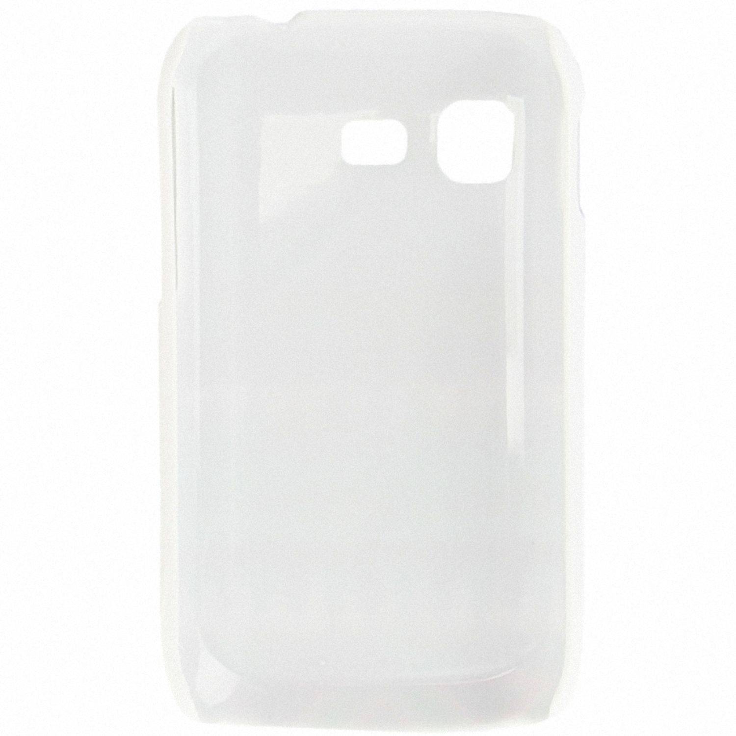 Samsung S5300 Handyhülle Backcover Schwarz