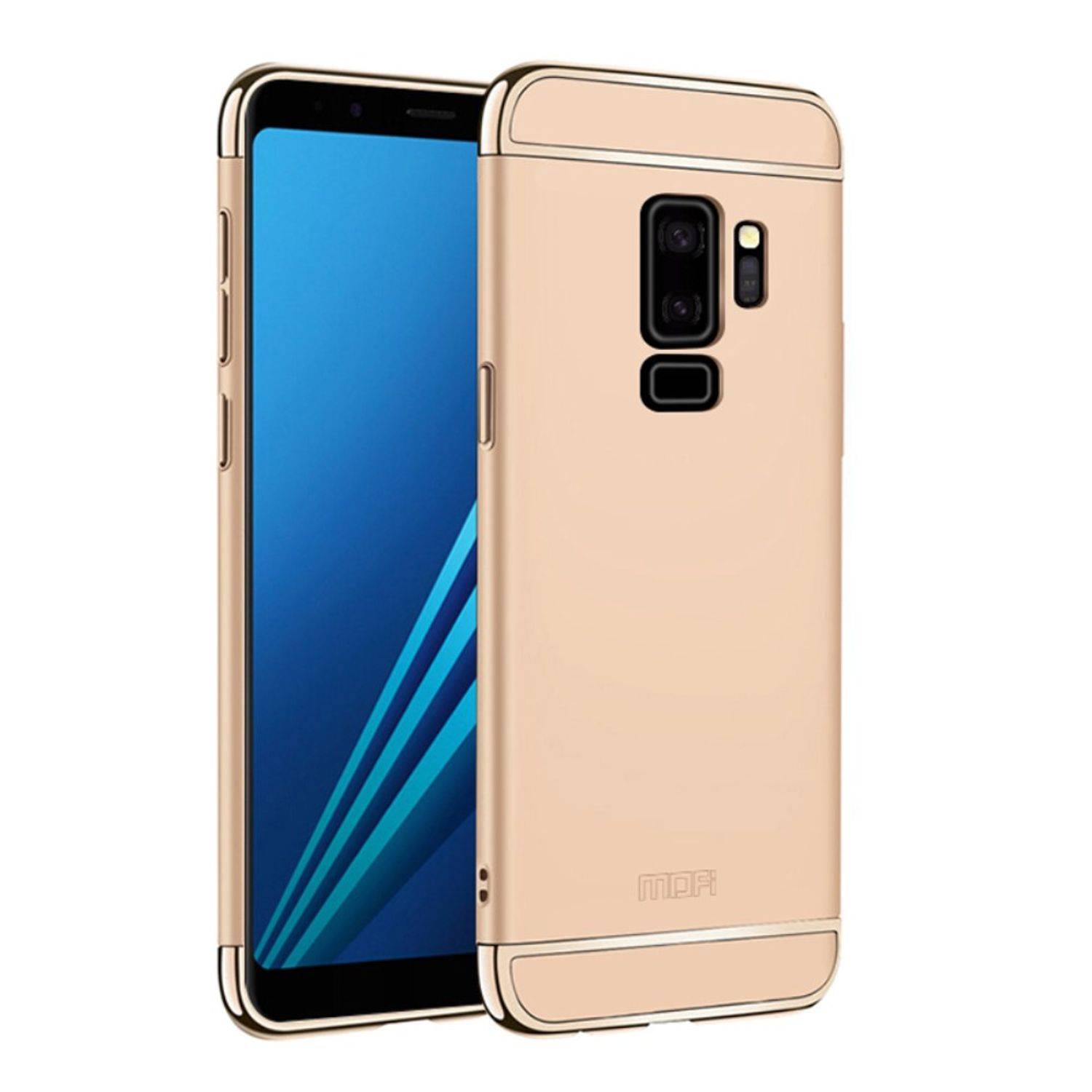Samsung Galaxy S9 Handyhülle Backcover Gold