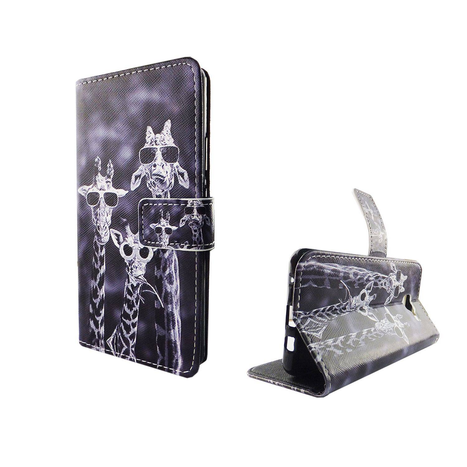 Samsung Galaxy A5 (2016) Handyhülle Bookcover Grau