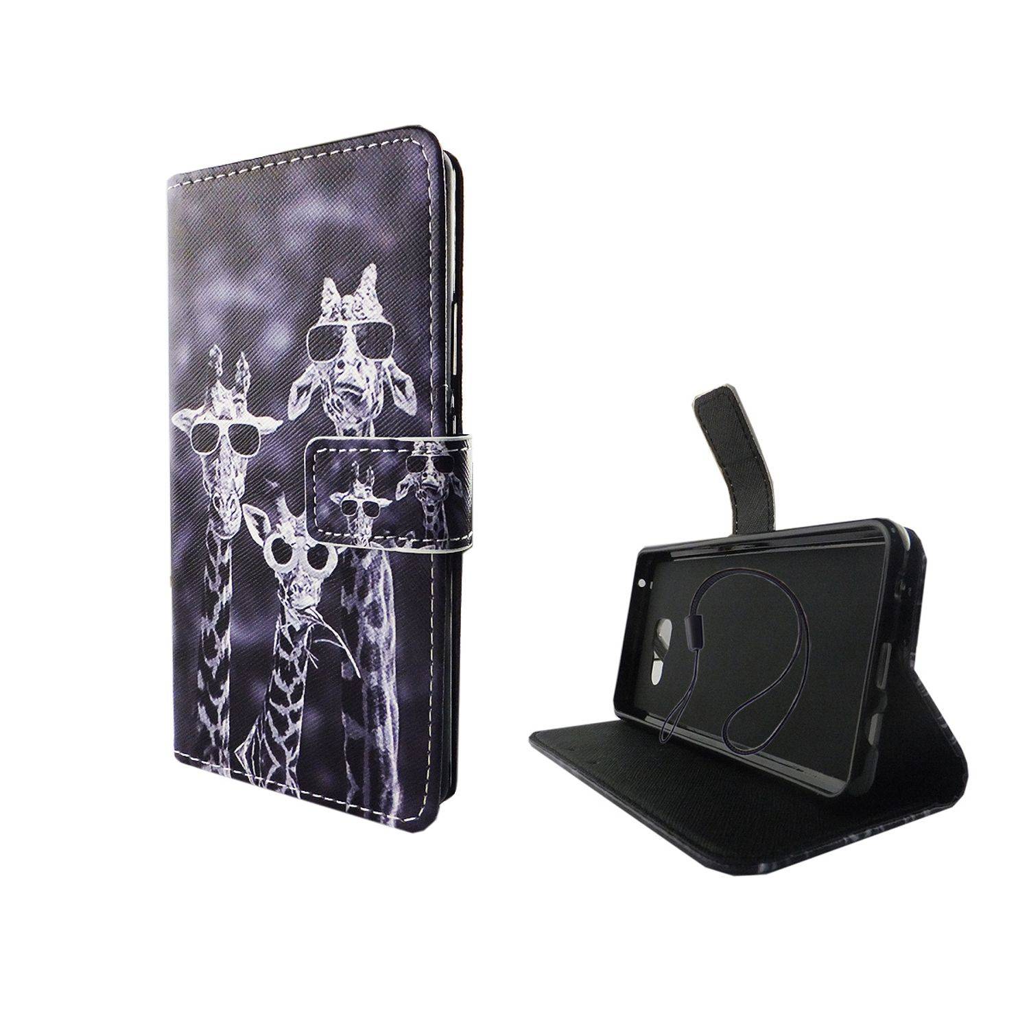Samsung Galaxy A5 (2016) Handyhülle Bookcover Grau