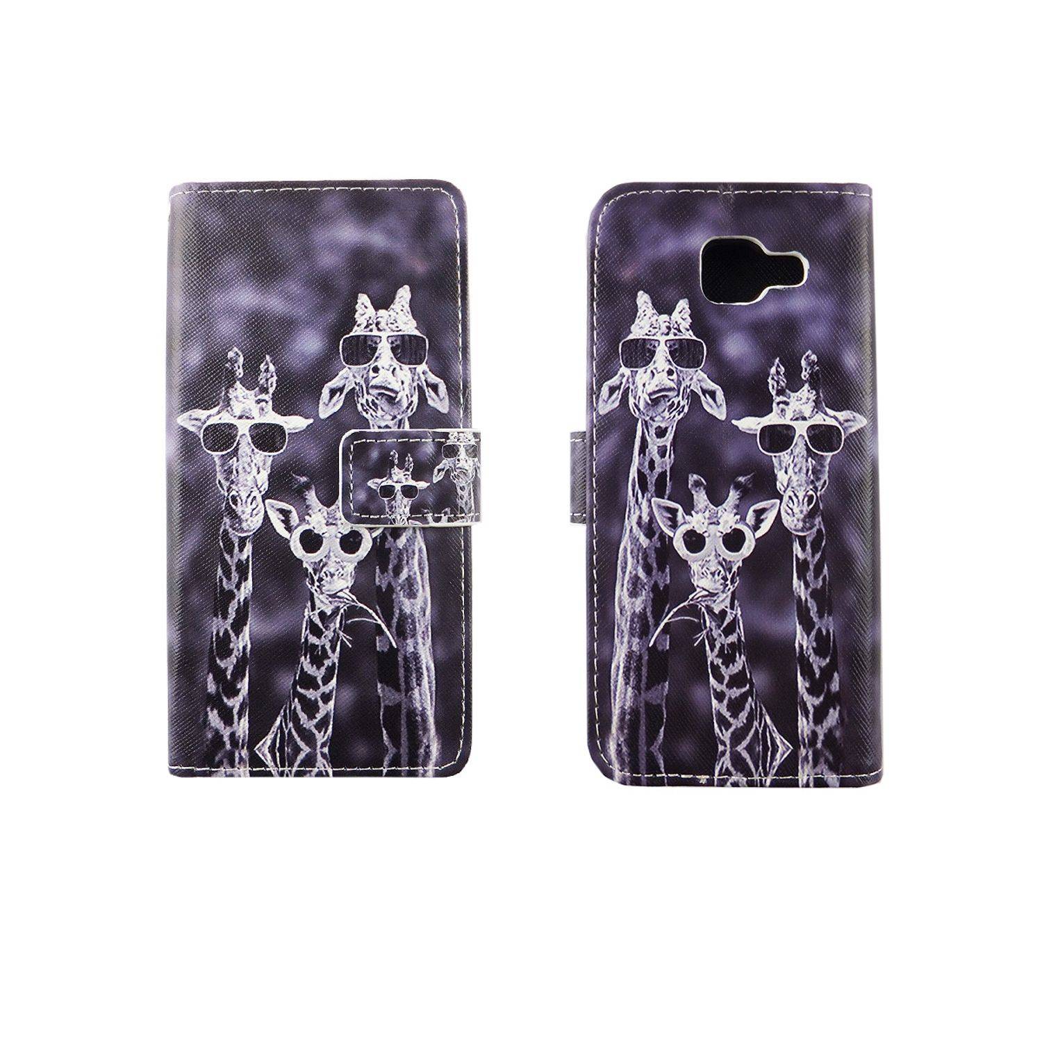 Samsung Galaxy A5 (2016) Handyhülle Bookcover Grau