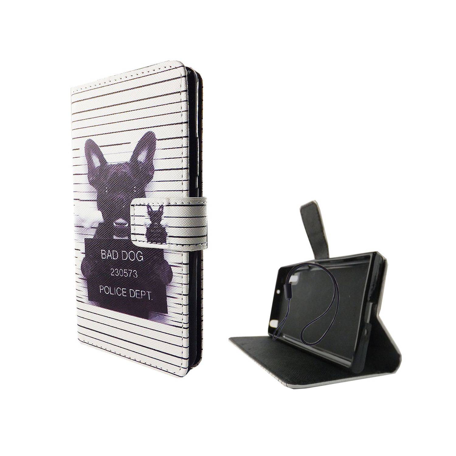 Sony Xperia XZ Handyhülle Bookcover Weiß