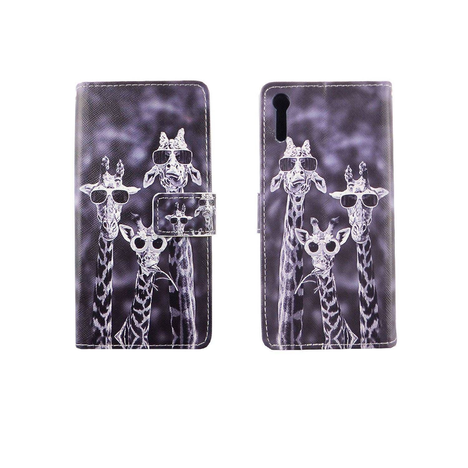 Sony Xperia XZ Handyhülle Bookcover Grau