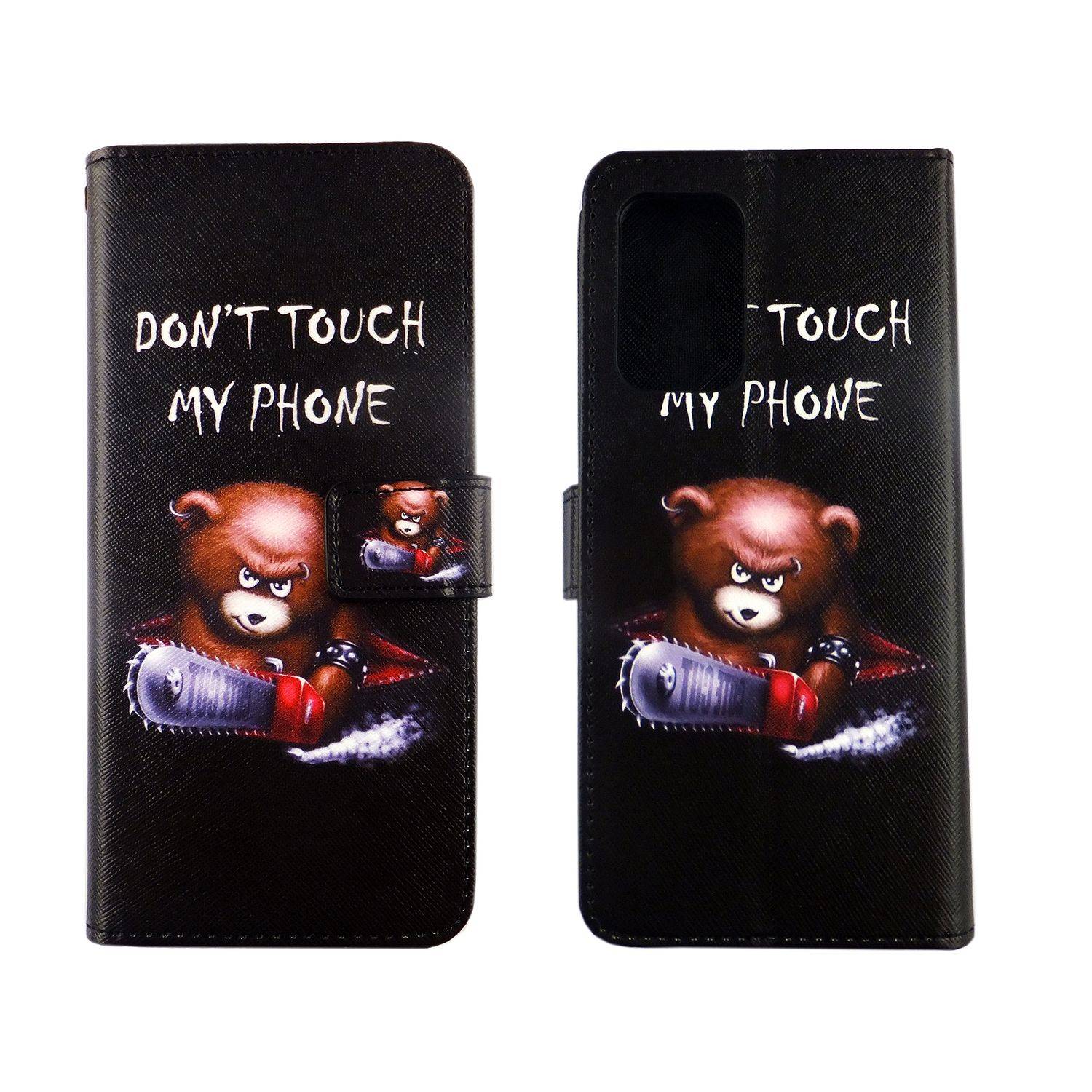 Samsung Galaxy A72 5G Handyhülle Bookcover Schwarz