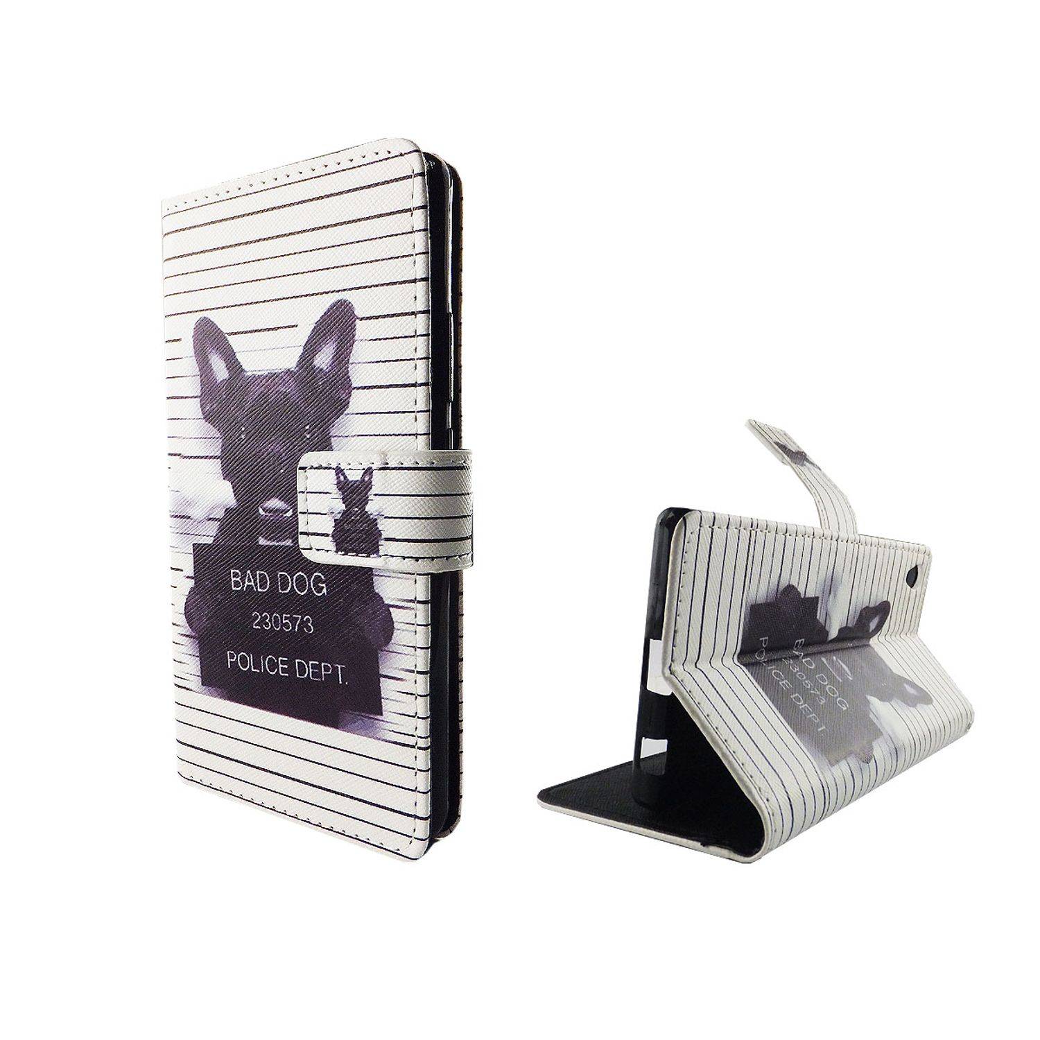 Sony Xperia Z5 Handyhülle Bookcover Weiß