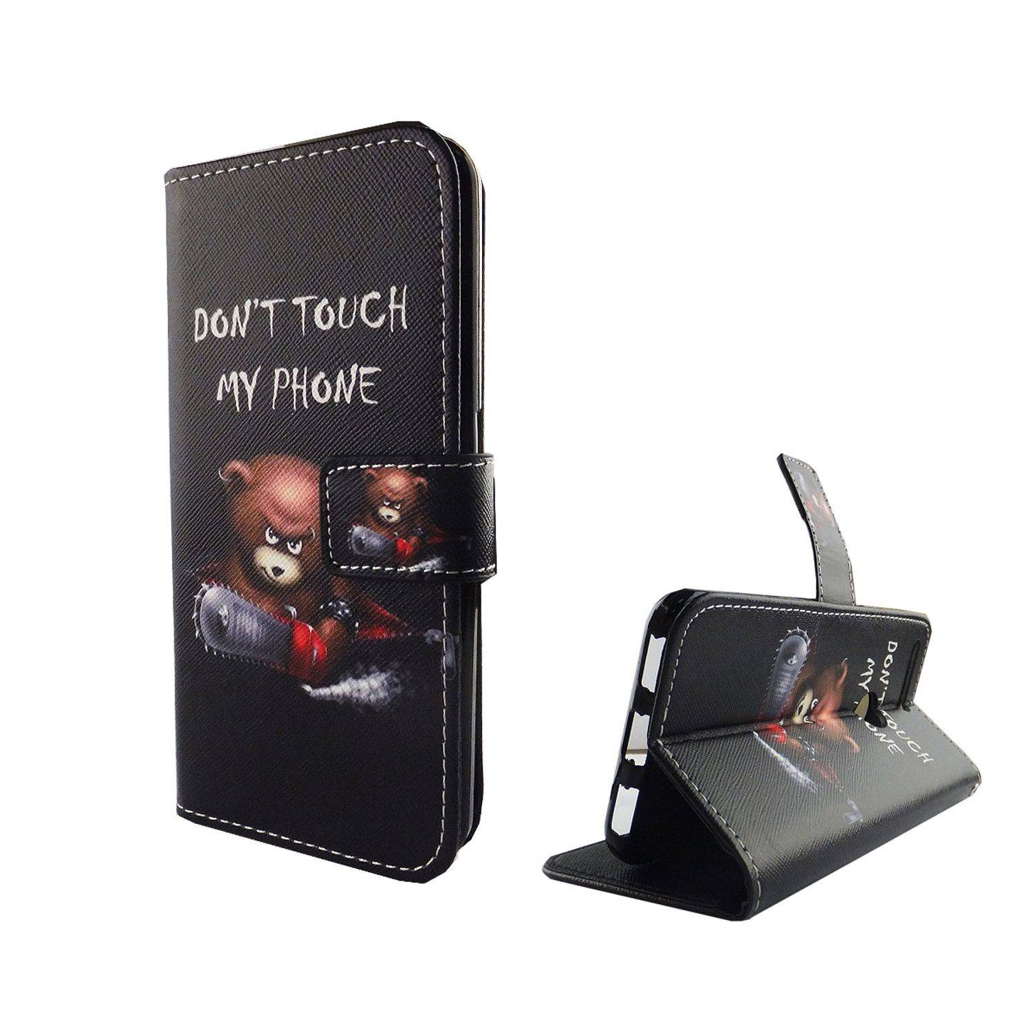 Google Pixel Handyhülle Bookcover Schwarz