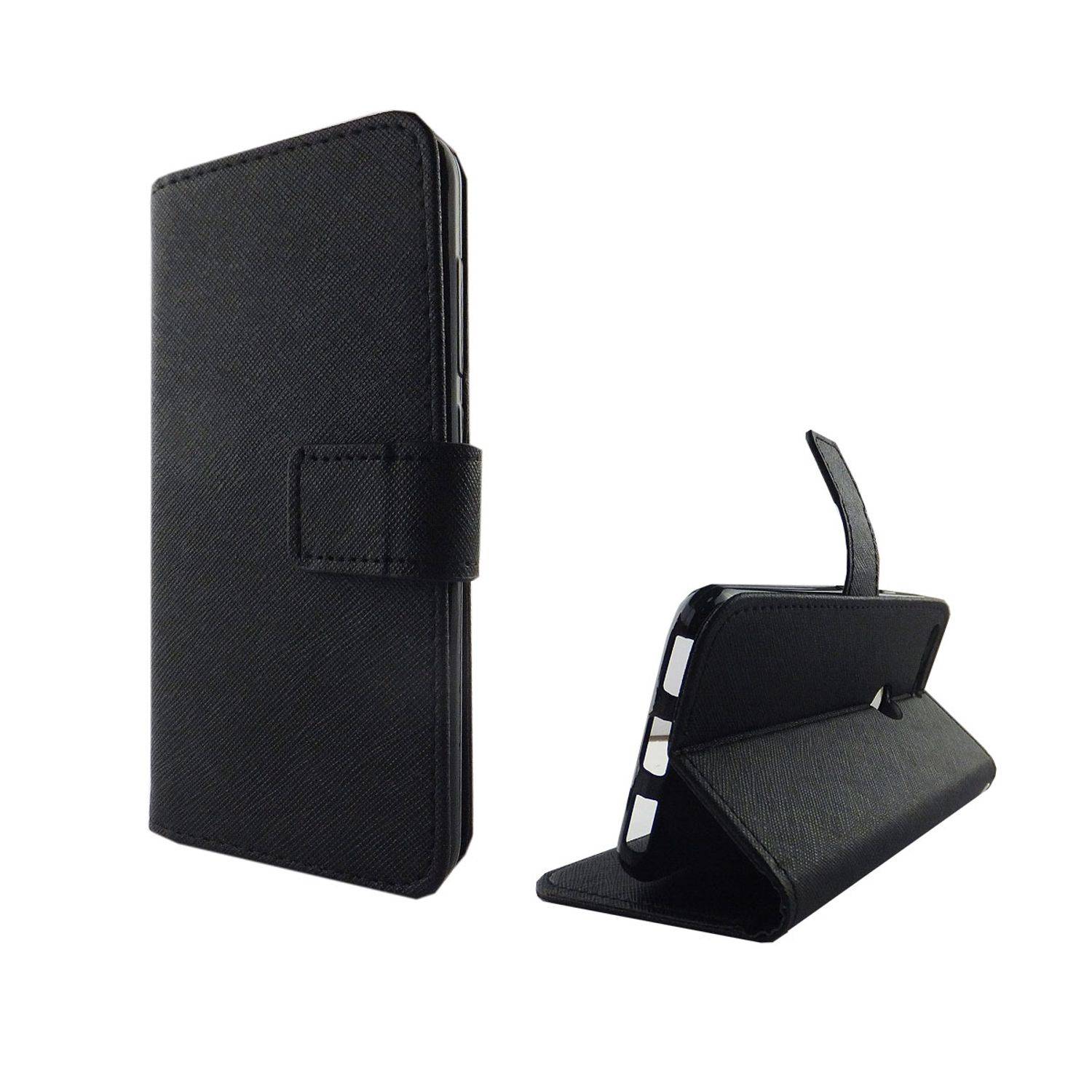 Google Pixel Handyhülle Bookcover Schwarz