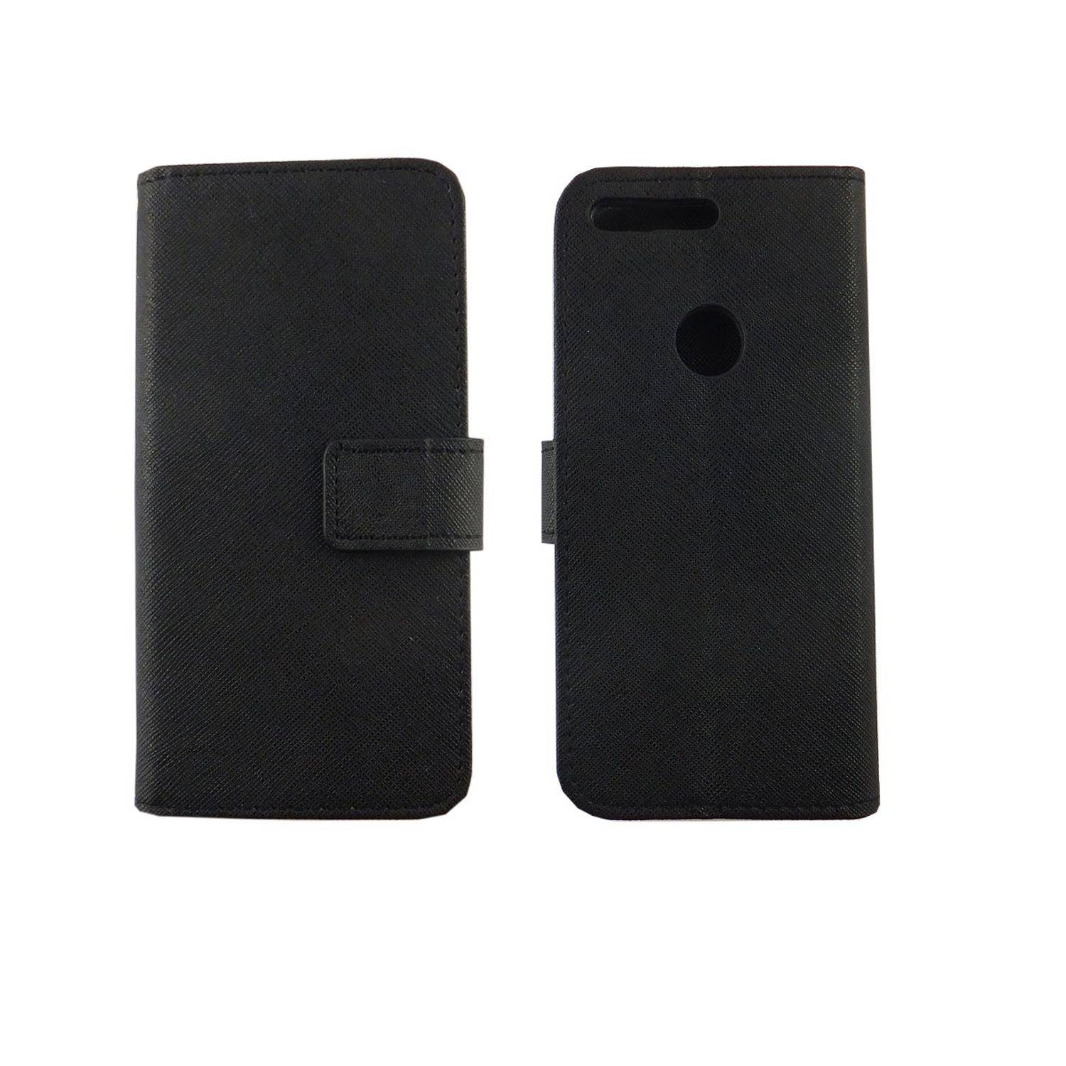Google Pixel Handyhülle Bookcover Schwarz