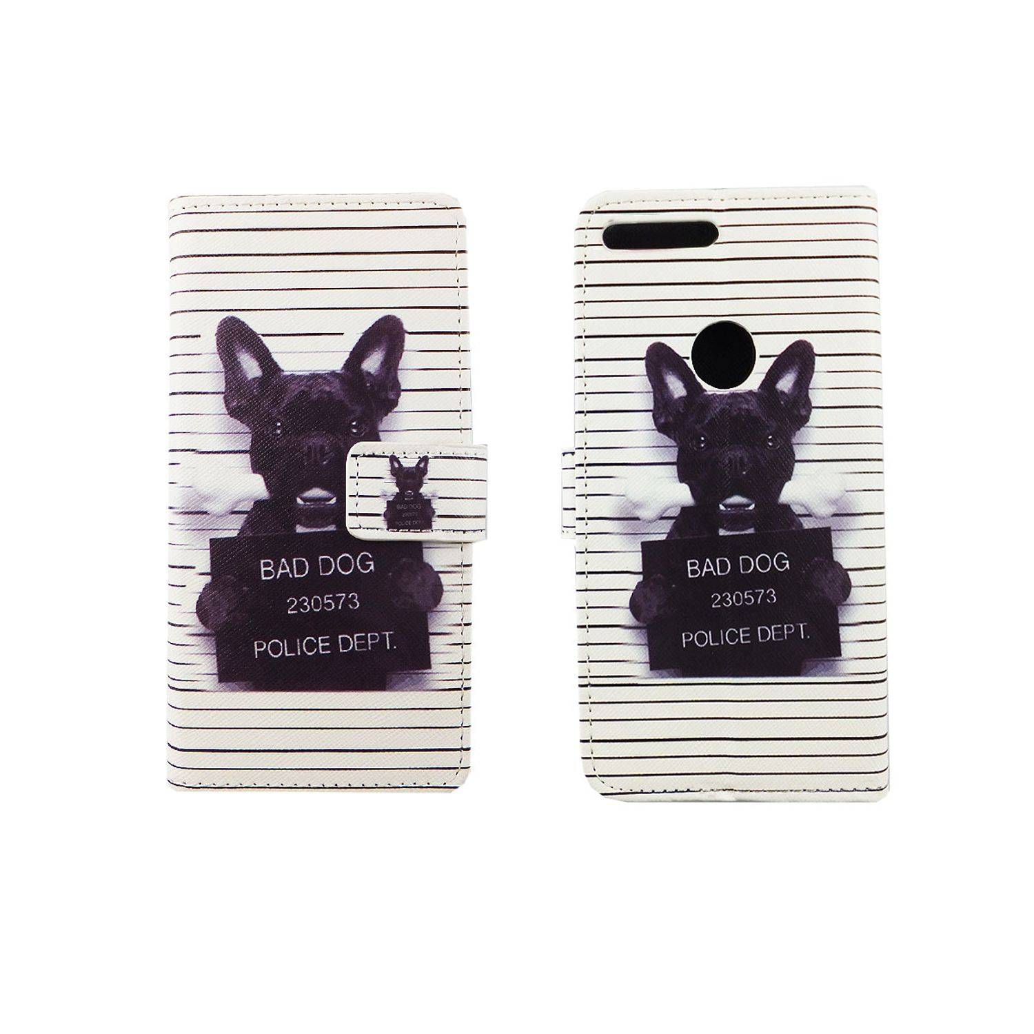 Google Pixel Handyhülle Bookcover Weiß