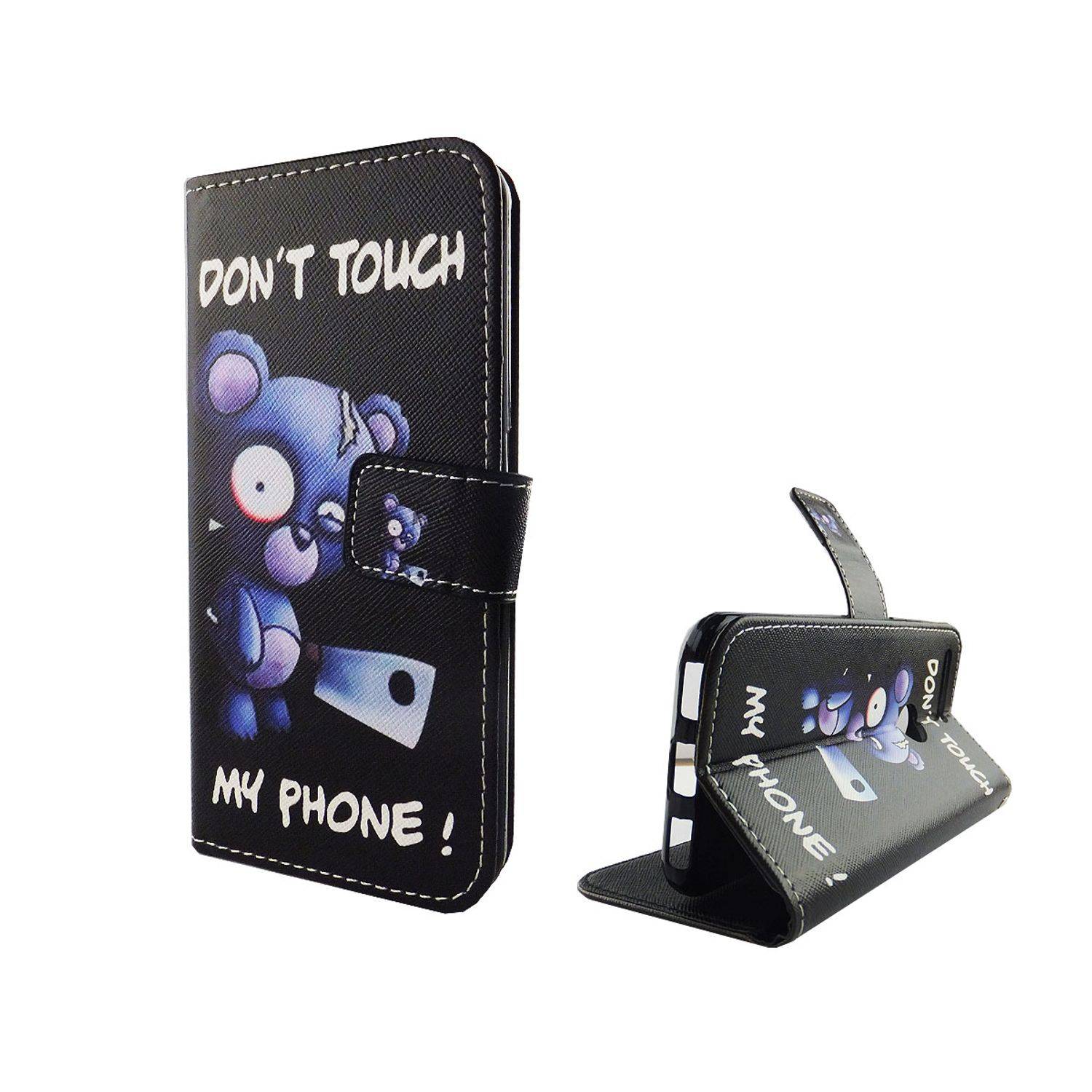 Google Pixel Handyhülle Bookcover Schwarz