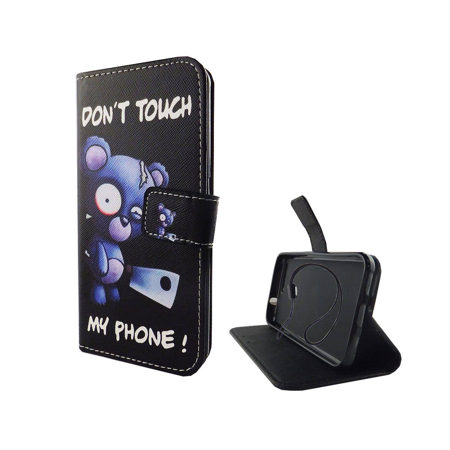 Google Pixel Handyhülle Bookcover Schwarz