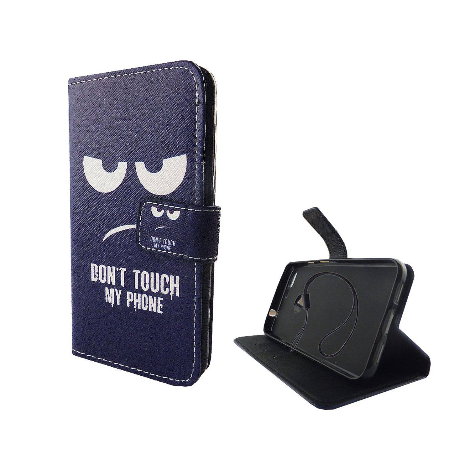 Google Pixel XL Handyhülle Bookcover Blau