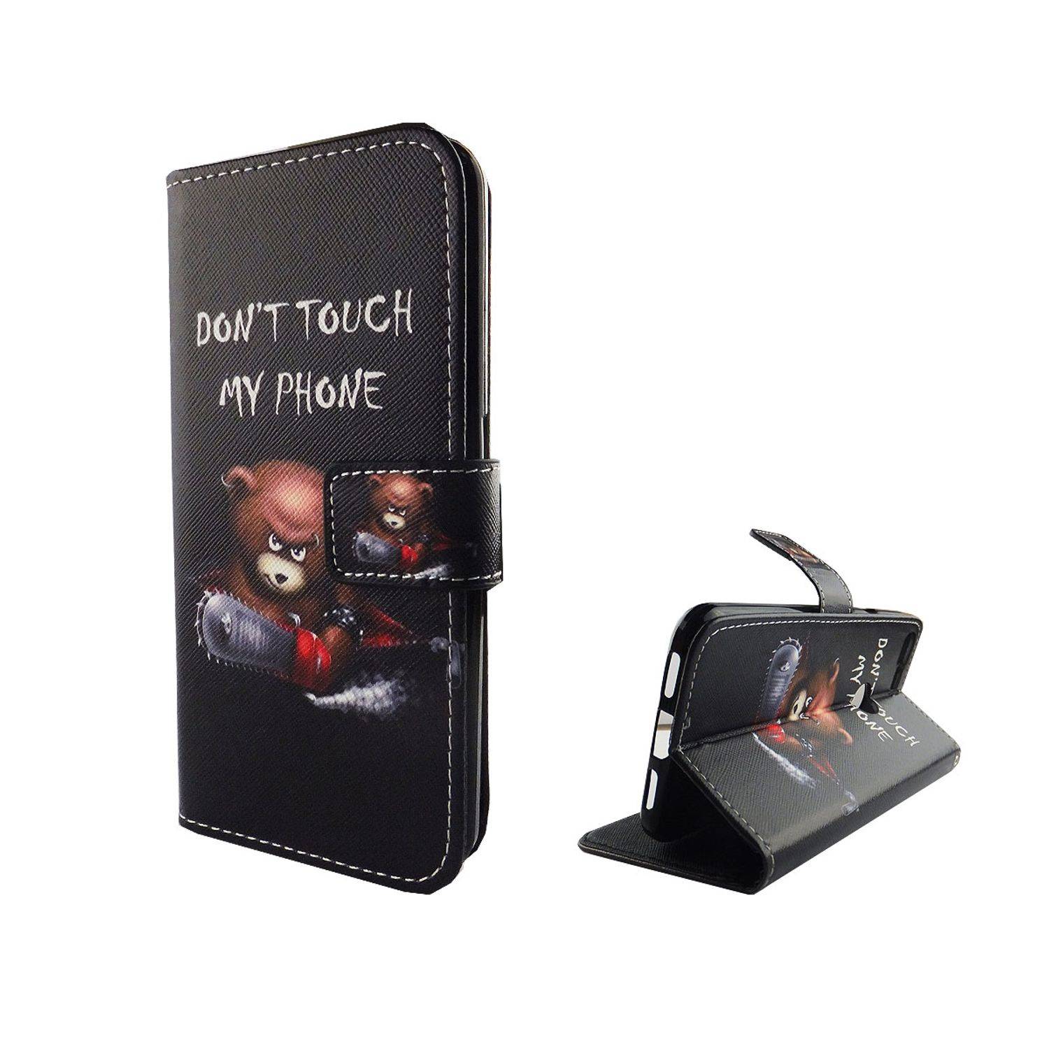 Google Pixel XL Handyhülle Bookcover Schwarz