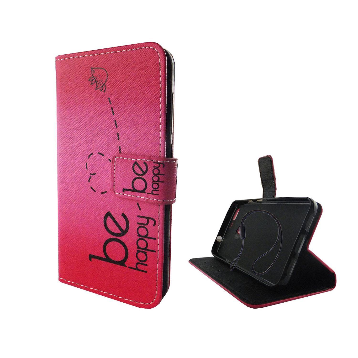 Google Pixel XL Handyhülle Bookcover Rosa