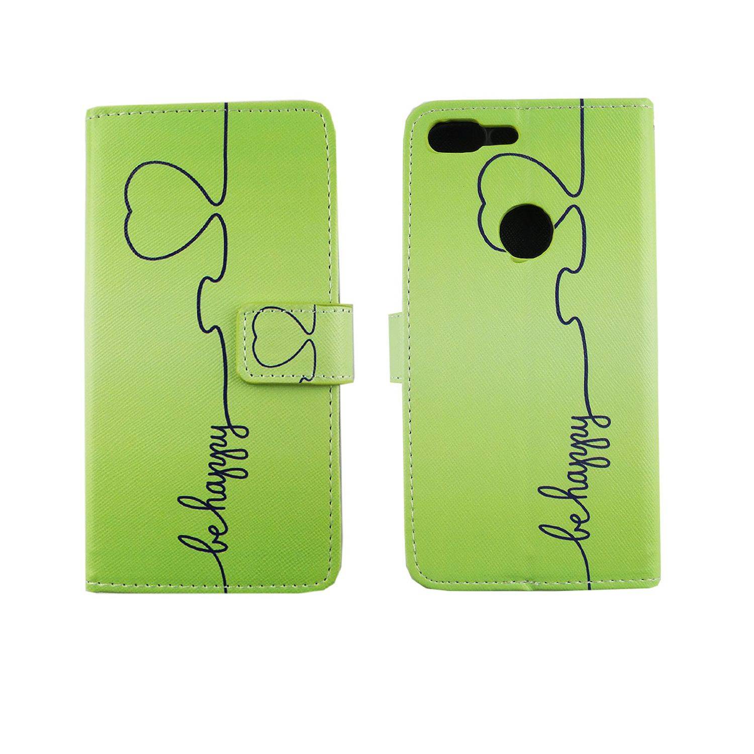 Google Pixel XL Handyhülle Bookcover Grün