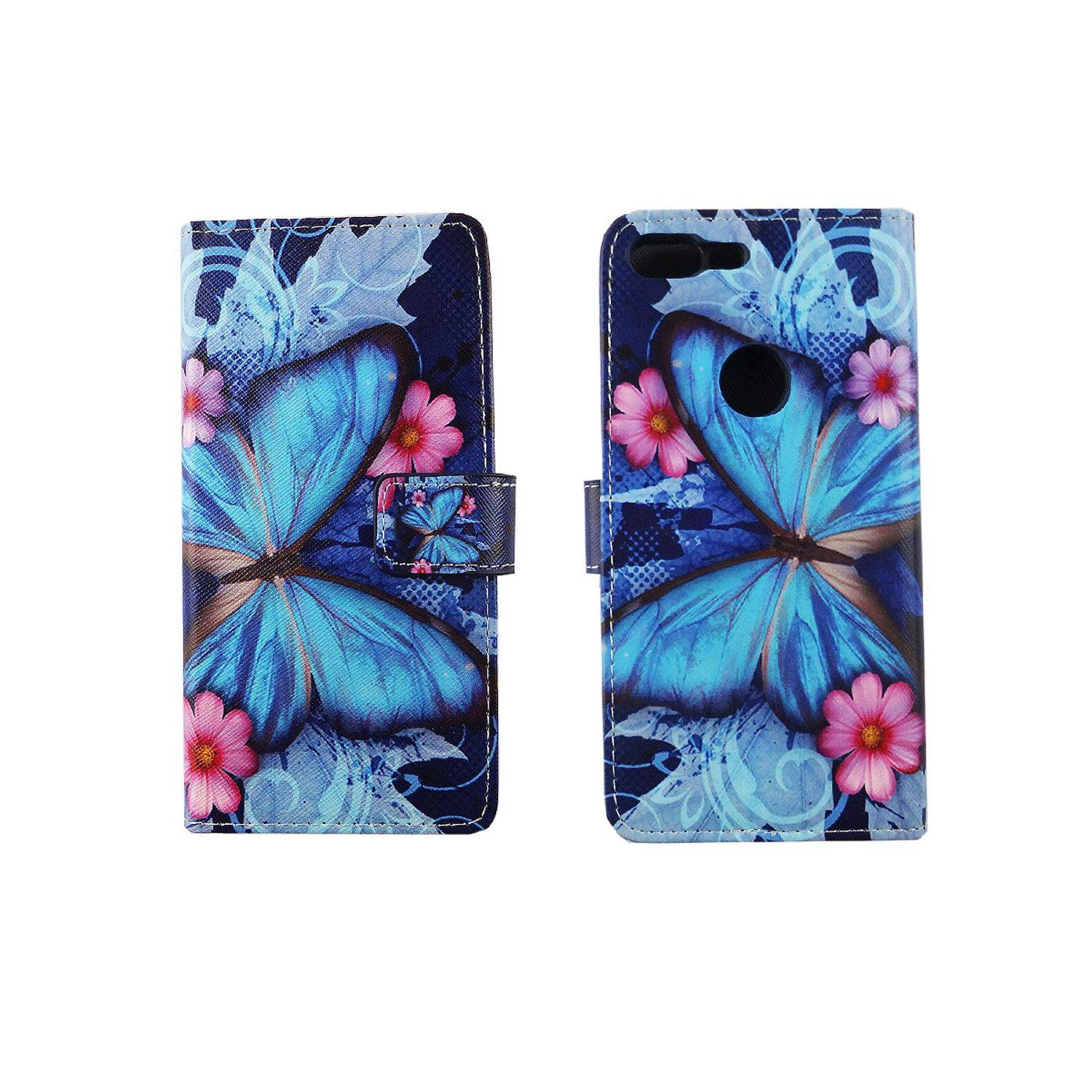 Google Pixel XL Handyhülle Bookcover Blau