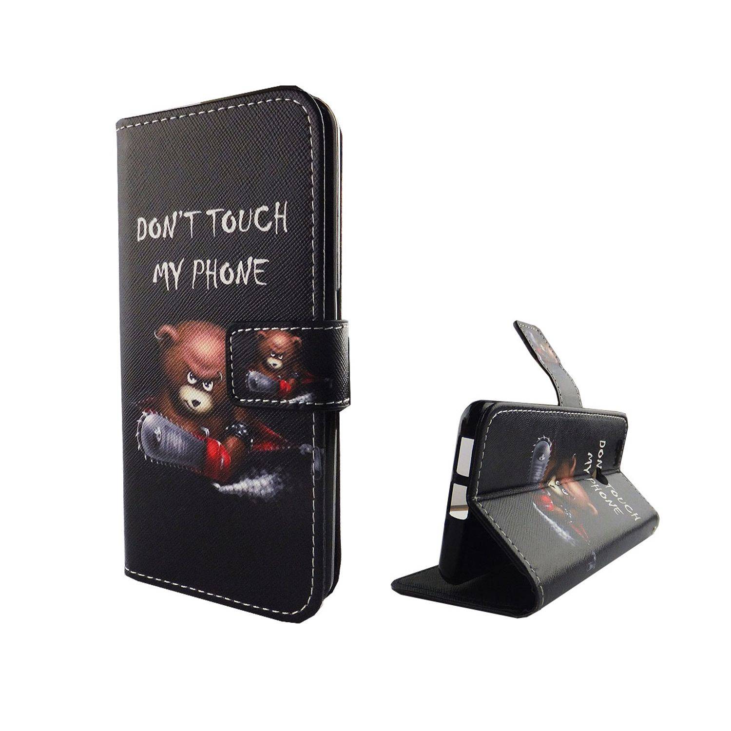 Huawei Nova Handyhülle Bookcover Schwarz