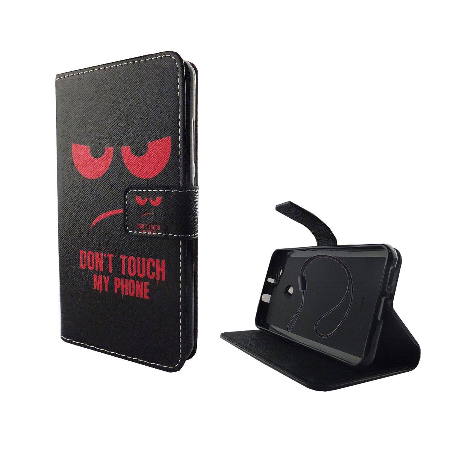 Huawei Nova Handyhülle Bookcover Rot