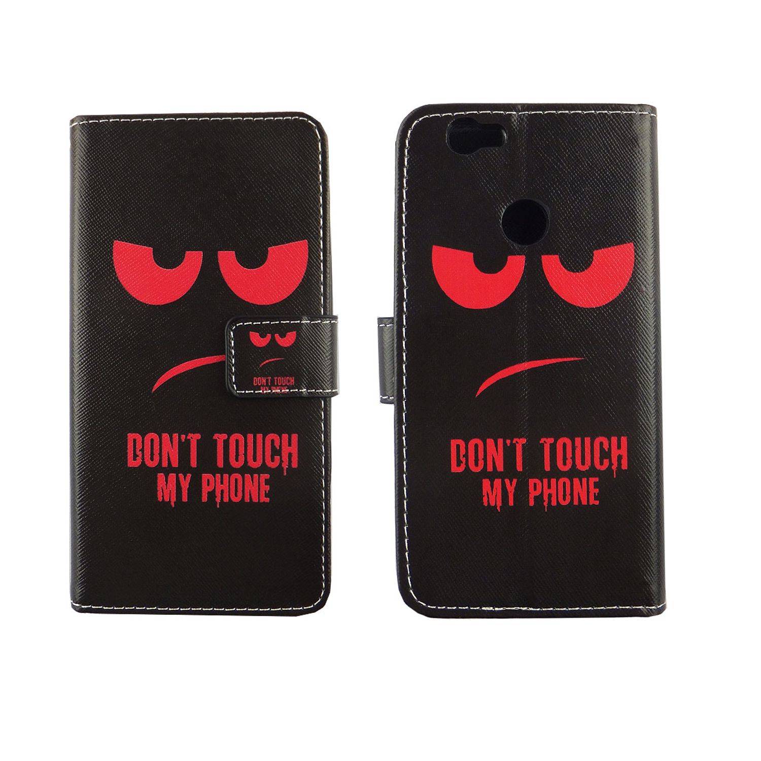 Huawei Nova Handyhülle Bookcover Rot