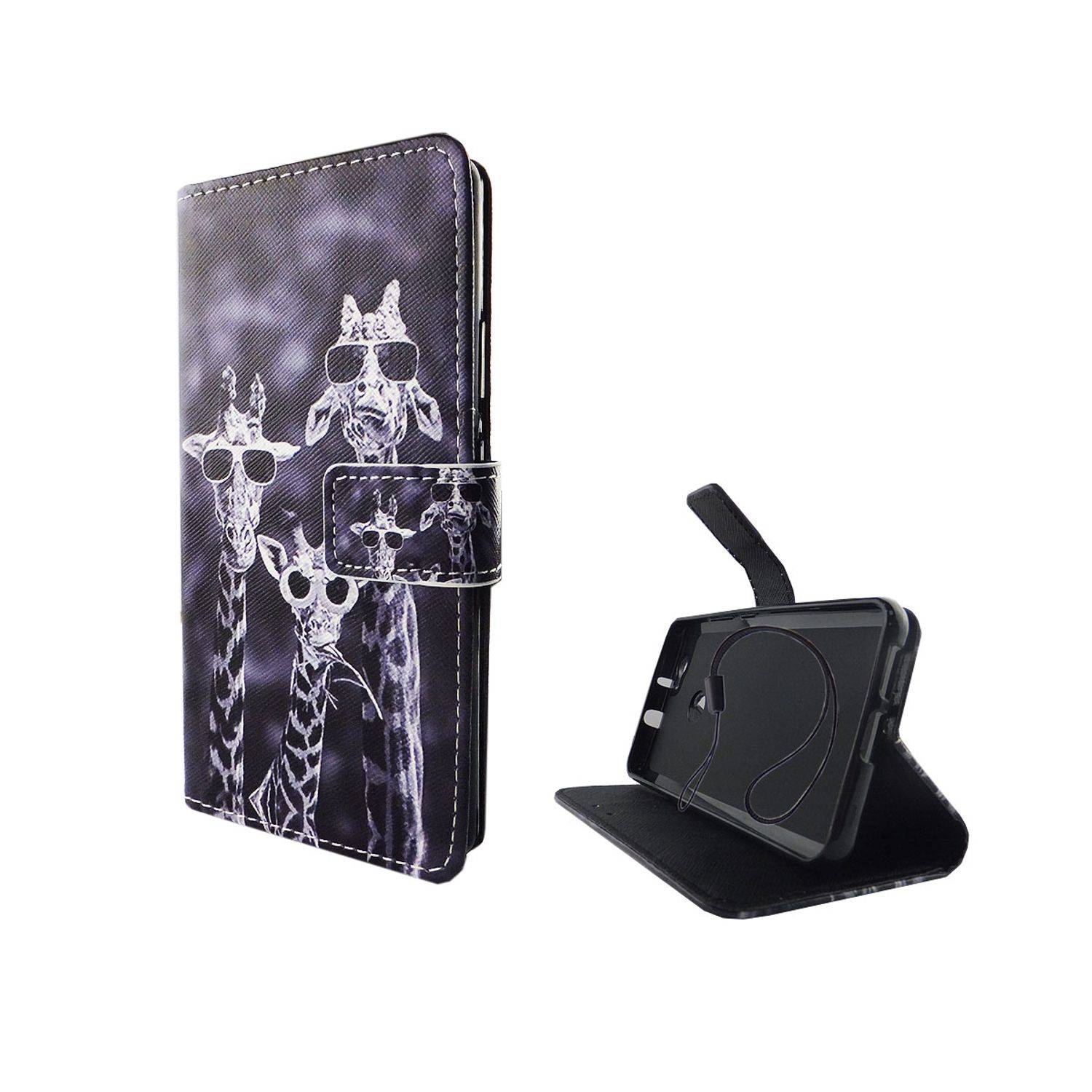 Huawei Nova Handyhülle Bookcover Mehrfarbig