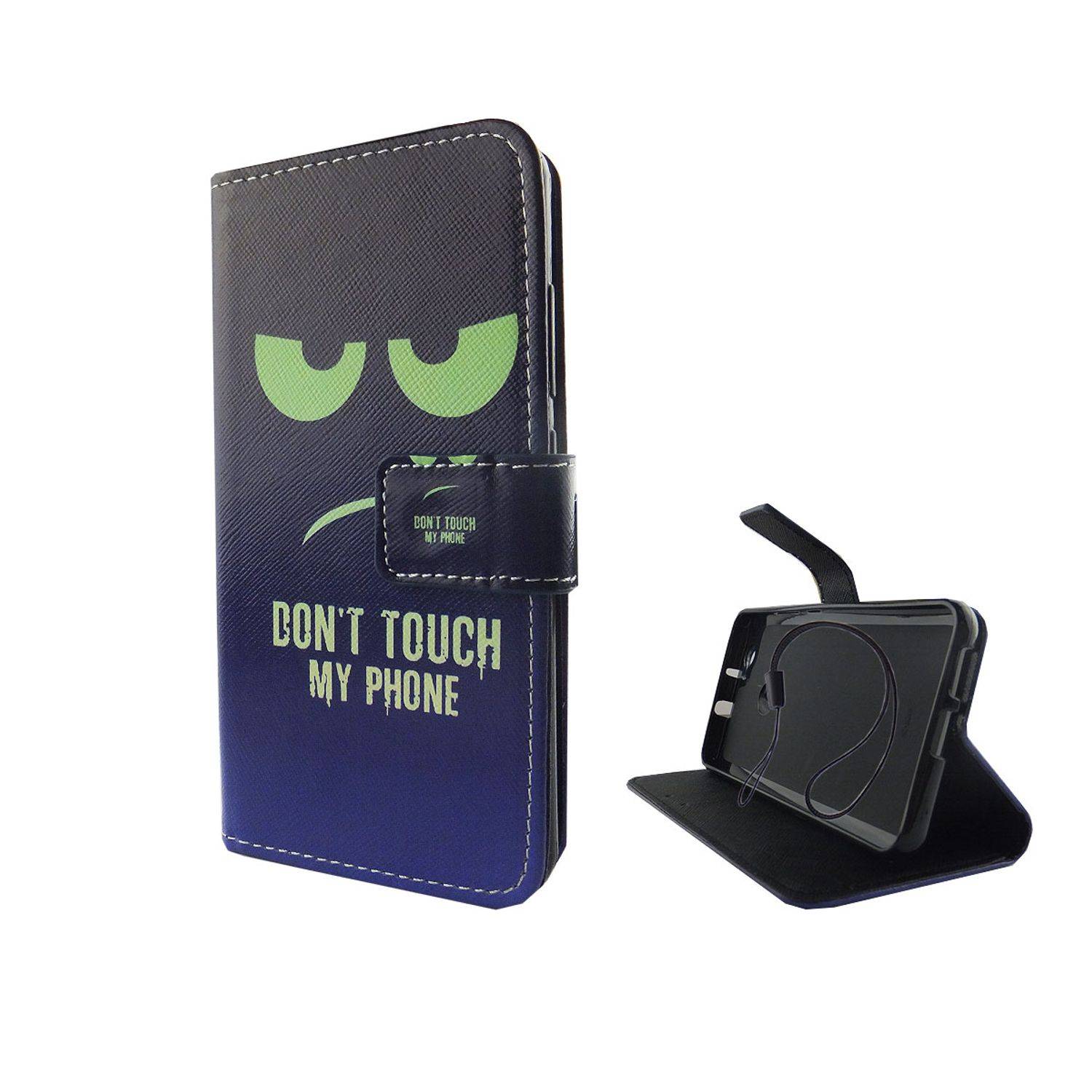 Huawei Nova Handyhülle Bookcover Blau
