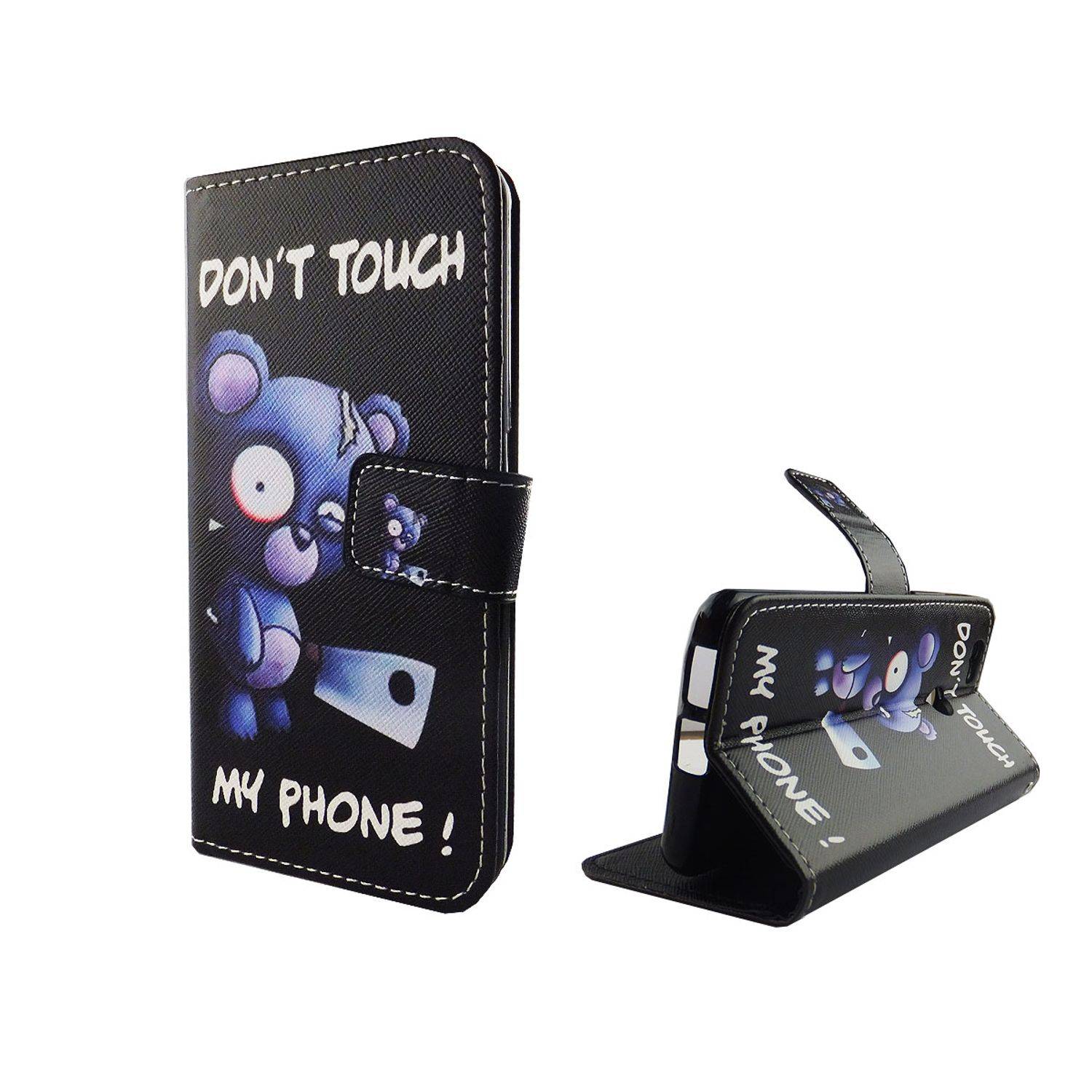 Huawei Nova Handyhülle Bookcover Schwarz