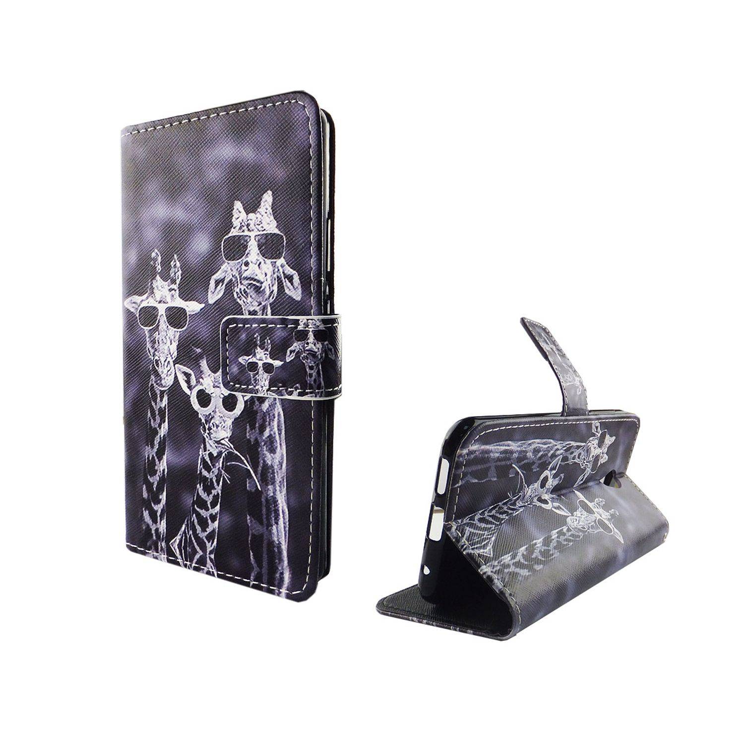 Vodafone Smart Prime 7 Handyhülle Bookcover Mehrfarbig