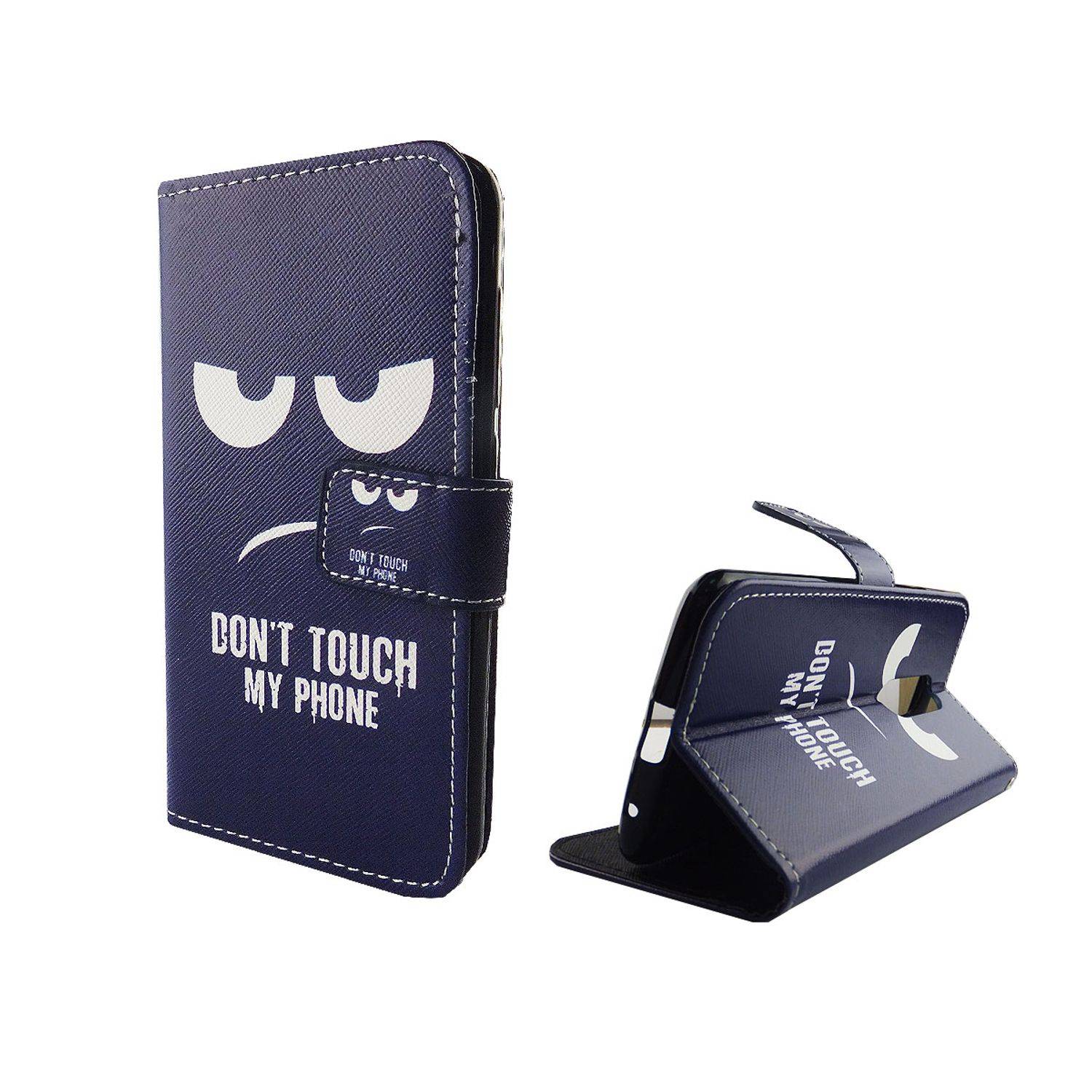 ZTE Axon 7 Handyhülle Bookcover Blau