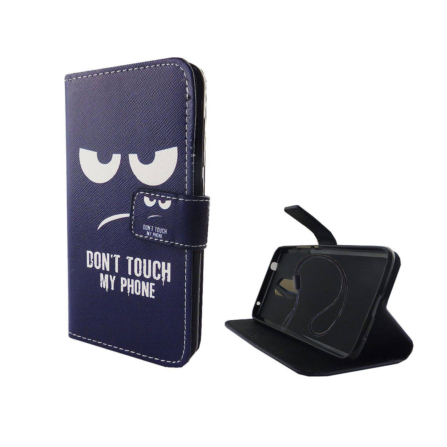 ZTE Axon 7 Handyhülle Bookcover Blau