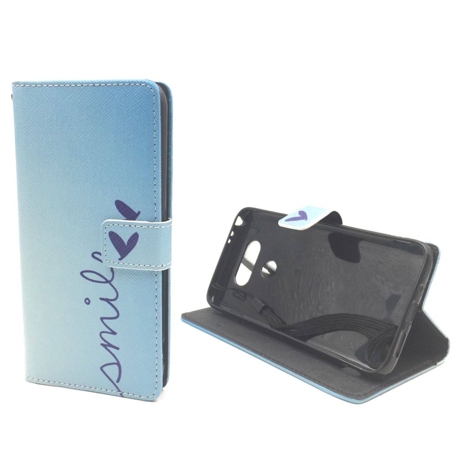 LG G5 Handyhülle Bookcover Blau