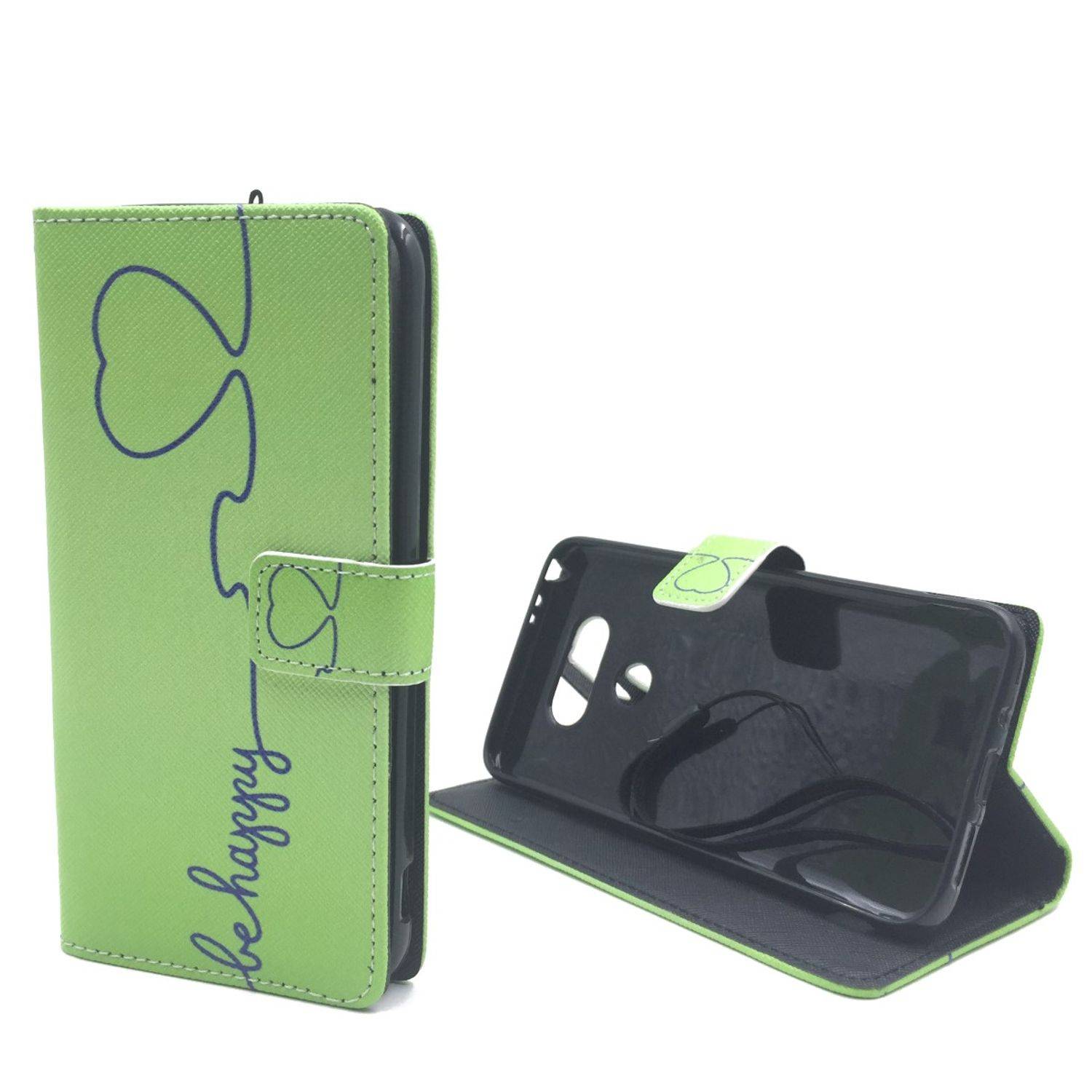 LG G5 Handyhülle Bookcover Grün